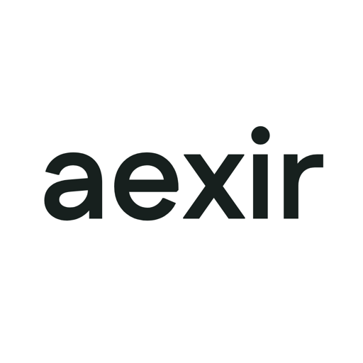 Aexir logo, square, 512 by 512 pixels